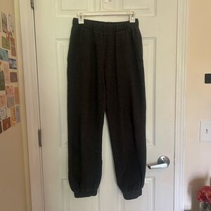 Dark grey Brandy Melville Cuffed Sweatpants